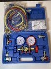 3-way Ac Diagnostic Manifold Gauge Set - New With Case - Ships Fast