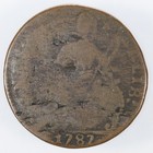1787 Connecticut Copper 1 2 Half Penny - Miller-33