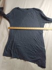 Inc International Concepts Sweater Women Large Blue Knit Asymmetric Hem Pullover