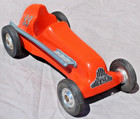 1955 Vintage Thimble Drome Cox Special Midget Racer Toy pusher Tether Car 9 long