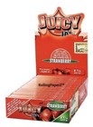 Juicy Jay s Strawberry 1 1 4 Hemp Rolling Papers New Sealed Box Of 24 Packs 