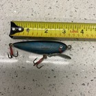 Rare Unique Hand Painted Antique Fishing Lure Blue