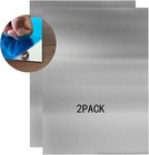430 Stainless Steel Metal Plates  12  X 6  Inch  Suitable For Magnetic Installat
