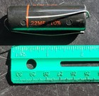 Sprague Black Beauty Mylar Paper  22 Mfd 600v Capacitor Nos
