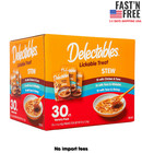  2 Pack  Hartz Delectables Stew Lickable Wet Cat Treats Variety Pack  30 Count