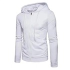 Men s Zip Up Hoodie Long Sleeve Sweatshirt Slim Fit Casual Jacket Usa