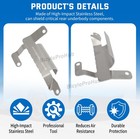 For C8 Corvette 20  Underbody Driver   Passenger Air Deflector 85580653 85580654