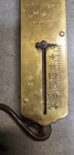 Salters Improved Spring Balance Warranted Brass Hanging Scale 0 - 24 Lbs Antique