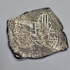 1715 Fleet Cob 8 Reales Shipwreck Coin With 1960 s Mel Fisher Photo Cert  j343