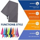 Fast Drying Camping Towels Super Absorbent Microfiber Quick Dry Travel Towel
