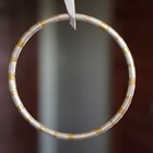 Women s Vintage Brass Metal Silver Tone Metal Bangle Striped Band Bracelet