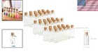 Decorative Glass Bottles 45 Pcs   0 7 Fl Oz 