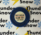              Casino Chip 50   Nevada Club Las Vegas Nevada From 1962                             