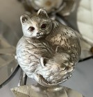 Vintage 1992 Arthur Court Designs Heavy Aluminum Cat Figurine   Paperweight