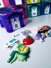 Alphabet Objects In  Storage 10 Trinkets Each Letter Sound Mini Objects Speech