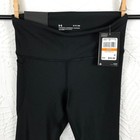 Under Armour Compression Womens Black Hi-rise Ankle Leggings Nwt Size Small