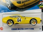Hot Wheels Yellow Ferrari 365 Gtb4 Super Custom Alloy Rims real Riders brakes