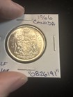 1966 Canada 50 Cents Canadian Silver Half Dollar    0826191    50c