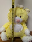 Fisher Price Puffalump Yellow Cat Nylon Plush 16    Vintage 1986 No Dress  8002