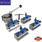 A1 40position Quick Change Tool Post Kit For 150-300mm Lathe 6 -12  Multifix A