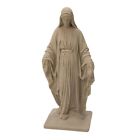 Virgin Mary Garden Statue Religious Christian Outdoor Figurine Sculpture 34 Inch