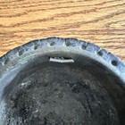 Rubber Tire Ashtrays Vintage Brass Dirty As Is Advertisement H2