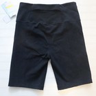 Zella Slightly Wash Ribbed Active Bike Shorts Women s Black Stretch Large