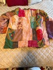 Vintage Quilted Patchwork Cotton Shacket Jacket