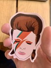 David Bowie Ziggy Stardust Alladin Sane Premium Quality Vinyl Sticker 2x3 In