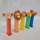 Lion King Pez Dispenser Complete Set Of 5 Series 1 Simba Nala Mufasa Timon Pumba
