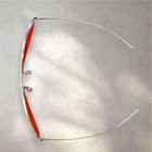 Oliver Peoples Tavener Sunglasses Prescription Gold Frame Coral Lenses Used