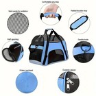Pet Dog  small Cat Carrier Soft Sided Comfort Bag Travel Case Airline Approved