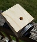 Handmade Carpenter Bee Trap Pressure-treated  ships Without Jar  Free Shipping