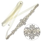 Luxury Rhinestone Wedding Dress Belt New Fashion Handmade Bridal Girdle Belts