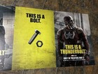 Thunderbolt Movie 2025 Marvel Studios Bench Poster 84x24 In