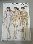 New Look Fashion  6617 Size 8-18 Uncut Sewing Pattern Dress W Large Collar Coat