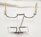 Antique Co Magnifying Eyeglasses Surgical Jeweler Glasses 