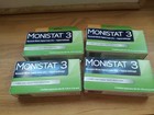 4 Pack Monistat-3 Vaginal Yeast Infection Treatment  Antifungal  Exp  10 2026
