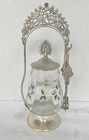 Victorian S p Pickle Castor With Tongs Bird Motif