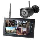 Digital Wireless Cctv Camera With 7   Lcd Monitor Dvr Record Home Security New
