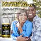 Organic Maca Root Capsules   240 Pills   Peruvian Maca Extract For Men   Women