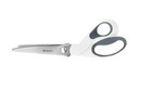 Westcott Pinking Crafting Scissors Shears 9 5  Stainless Steel Bent Handle White