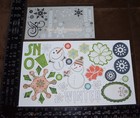 New   Basicgrey Winter Wonderland 12 X 12  Holiday Layout Kit   Create 4 Pages  