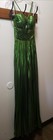 Sherri Hill Prom Dress Size 00 Metallic Chartreuse W pleat Skirt   Hi Skirt Slit