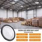 10pack Ufo Led High Bay Light 500w Commercial Industrial Factory Warehouse Light