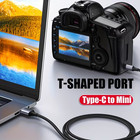 Usb-c To Mini Usb Cable Type C To Usb 5 Pin Otg Fast Charger Data Sync Cord Lot