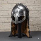Handmade Viking Norman Spangenhelm Helmet   18-gauge Steel Larp Armor