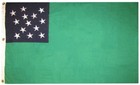 3x5 Embroidered Sewn Green Mountain Boys 100  Cotton 3 x5  Flag Brass Grommets