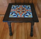 Early California Monterey Style Spanish Revival 1920 s D m Catalina Tile Table