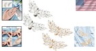 Elegant Crystal Shoe Buckles - Platinum   Gold Wedding Clips For Perfect Attire